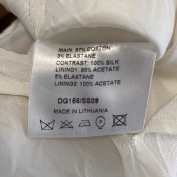 KAREN MILLEN COTTON PATTERNED DRESS (0940) - Picture 6 of 6